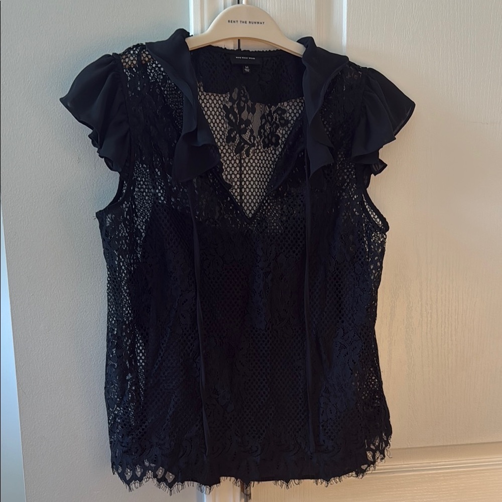 Black Lace Top